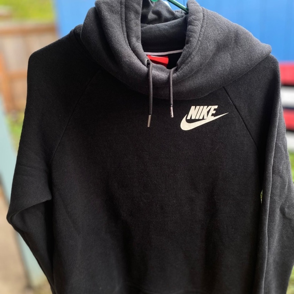 Vintage Nike Cowlneck Hoodie Size M